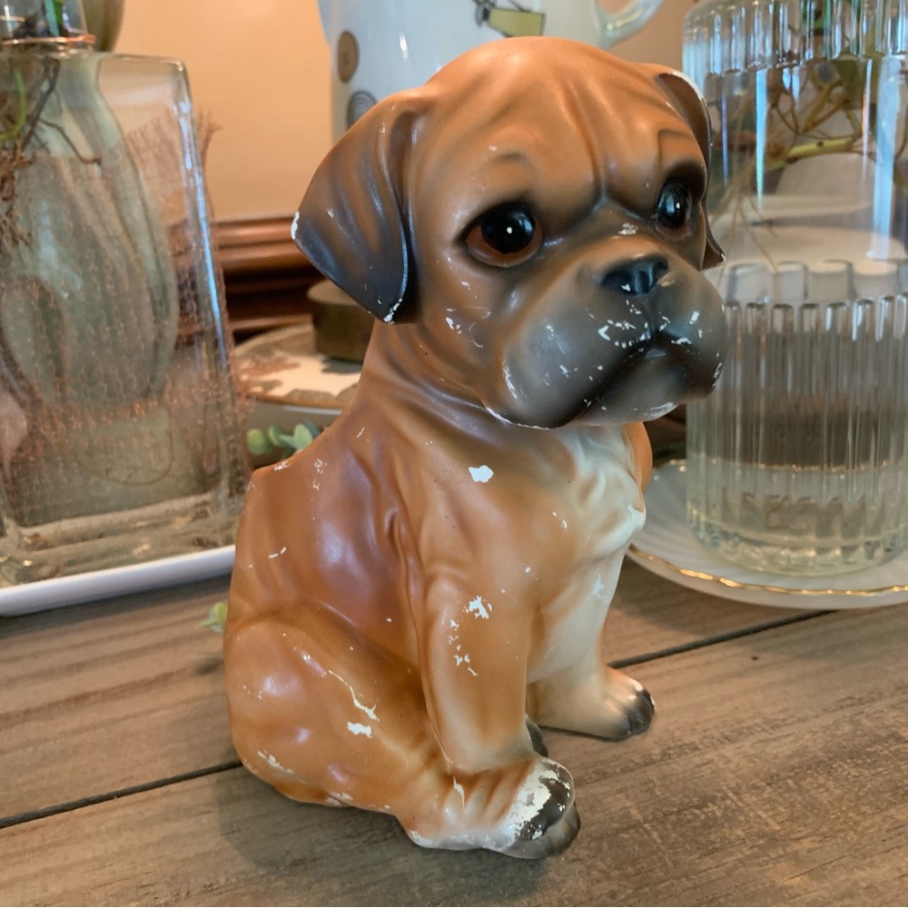 🌱vintage dog~planter~Utensil holder~farmhouse~pets~plants - Picture 11 of 11